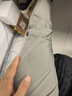 海瀾之家（HLA）休閑褲男款輕商務(wù)時(shí)尚直筒褲子男夏季 卡其84 L 175/84A 推薦135~148斤 曬單實(shí)拍圖