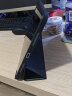 CangHua 适用Redmi pad保护套 2022款红米平板保护壳10.6英寸小米平板电脑三折支架超薄全包防摔皮套 黑色 实拍图