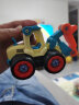 TaTanice儿童拆装玩具工程车挖掘机拼装模型摆件拧螺丝积木男女孩生日礼物 实拍图