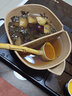 容山堂麥飯石古法粗陶煮茶器圍爐煮茶套裝陶泥罐罐茶奶茶陶瓷煮茶碗茶壺 麥飯石江山煮茶器碗-合璧 曬單實(shí)拍圖