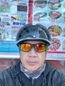 OUPOOR歐潑爾騎行眼鏡近視一體式定制配度數(shù)自行車運動跑步馬拉松偏光防風墨鏡 天藍框-紅膜【偏光款】 1.67折射率（0-800度） 曬單實拍圖