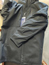 羅蒙（ROMON）90白鵝絨男士羽絨服男款冬季新款保暖加厚可脫卸內(nèi)膽外套 ZXL-23020黑色 XL 180 曬單實(shí)拍圖