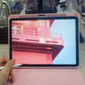 釘蕊【360°旋轉帶筆槽】適用iPad9保護套10.2英寸ipad7/8帶筆槽360°旋轉亞克力透明底板保護殼 【黑色沙畫(huà)】流光白-360°旋轉書(shū)本筆槽款 iPad7/8/9【10.2英寸】 曬單實(shí)拍圖