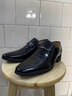 老爺車(chē)皮鞋男真皮秋冬加絨商務(wù)正裝內增高男士皮鞋漆皮男鞋尖頭德比鞋 0766黑色平跟[單鞋款] 41 曬單實(shí)拍圖