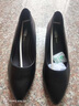 大東淺口高跟鞋2025春季百搭通勤單鞋細跟尖頭套腳女鞋0069 黑色 37 曬單實(shí)拍圖