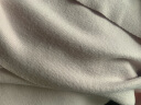 南极人无痕保暖内衣女加绒保暖衣上衣女士少女薄款打底衫修身秋衣仿真德绒棉毛衫秋冬 L(适合95-125斤） 黑色+肤粉 实拍图