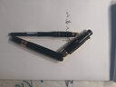 畢加索（pimio） 【免費刻字】 鋼筆PS-917鋼筆簽字筆銥金美工筆男女士商務(wù)辦公教師節禮物 【純黑金夾】銥金筆 曬單實(shí)拍圖