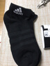 adidas阿迪達斯襪子運動襪 男士純棉襪子籃球襪女中筒棉襪三雙裝 黑色DZ9379 三雙裝 39-42碼 曬單實拍圖