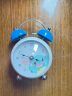 码仕 闹钟创意学生卧室儿童夜光床头钟机械球面打铃闹钟QM-02蓝色 实拍图