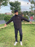 安踏（ANTA）四防科技三層速暖羽絨服男士冬季立領(lǐng)加厚保暖防潑水短款外套夾克 【logo款】基礎(chǔ)黑7902-3 L (男175) 曬單實拍圖