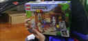 樂(lè )高（LEGO）我的世界系列兒童小顆粒益智拼裝積木玩具模型 生日禮物 親子互動(dòng) 21167 貿易站 曬單實(shí)拍圖