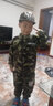 藍貝妮童裝男童套裝春秋兒童迷彩服帥氣男孩秋裝軍訓裝大童男裝運動(dòng)衣服 曬單實(shí)拍圖