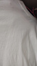 真維斯（Jeanswest）新疆棉220g重磅純棉長(cháng)袖t恤寬松純色上衣打底衫內搭厚實(shí)男女款白t 白色(純色) 2XL (185) (體重170-190斤） 曬單實(shí)拍圖