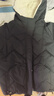 大唐喜樂牛羽絨棉服女短款2023年新款韓版寬松棉襖面包服棉衣女冬季外套 黑色 L 100-115斤 曬單實拍圖