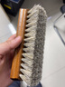 PEDAG德國進(jìn)口馬毛刷清潔除塵馬鬃毛皮鞋皮衣包護理工具拋光軟毛刷鞋刷 816淺灰色 曬單實(shí)拍圖