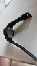 適用于卡西歐CASIO G-SHOCK GA400 GBA400黑白武士樹(shù)脂橡膠表帶男女針扣 黑色 曬單實(shí)拍圖