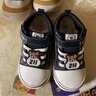 泰蘭尼斯211秋季寶寶鞋防滑軟底女童嬰兒鞋學(xué)步鞋男童機能鞋黑/白25碼 曬單實(shí)拍圖