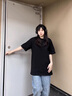 莫代爾重磅純棉女士圓領(lǐng)打底T恤白色夏天短袖t恤寬松純色女半袖上衣夏季 白色【230克重】 M（50-60kg） 曬單實(shí)拍圖