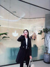 Sgirl職業(yè)裝毛呢大衣女冬中長(zhǎng)款西裝領(lǐng)呢子外套酒店前臺(tái)珠寶店商場(chǎng)銷售工作服售樓部房地產(chǎn)4S店工裝 黑色加棉 加厚 XL 曬單實(shí)拍圖