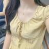 周大隆kitty貓蝴蝶結黃金吊墜999足金項鏈鎖骨鏈掛純首飾送女友生日禮物 足金吊墜配S925項鏈 曬單實(shí)拍圖