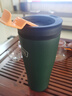 膳魔師（THERMOS）高真空不銹鋼保冷瓶男女便攜隨行杯戶(hù)外露營(yíng)車(chē)載大容量TSK2系列 510ml隨行杯(云杉綠) 510ml 曬單實(shí)拍圖