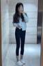 莫代爾羊羔絨打底褲女士秋冬季德絨高腰保暖彈力加絨加厚大碼外穿長(zhǎng)褲子 深灰色【羊羔絨】 1條 L 適合100-130斤 曬單實(shí)拍圖