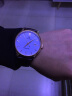 天王天王表(TIANWANG)手表男 皮带机械男表 休闲商务防水品牌腕表 玫瑰金色男表 实拍图