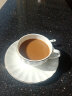 錦鳯锦凤骨瓷咖啡杯碟景德镇欧式简约咖啡套具矮 咖啡杯一杯一碟1勺 金边南瓜杯碟套装 实拍图