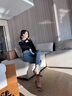凡小如高跟鞋女純欲豹紋高跟鞋情趣性感歐美小眾職業(yè)2025新款舒適單鞋 金黃色 10cm 37 曬單實(shí)拍圖