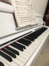 西德尔（Siddle）立式钢琴机构推荐款专业考级自学电钢琴88键重锤智能数码钢琴儿童 88键重锤烤漆白V-82 实拍图