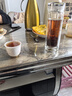 水宜生玻璃杯雙層純鈦杯抑菌杯銀離子弱堿水杯高檔商務(wù)泡茶杯子男女士 曬單實拍圖
