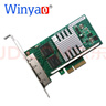 Winyao WYI350-T2V2 PCI-e X4服務(wù)器雙口千兆網(wǎng)卡 i350-t2 曬單實(shí)拍圖