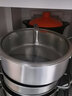Momscook 不銹鋼火鍋集合 28cm 復(fù)底火鍋盆平底雙耳湯鍋鍋具電磁爐通用 （XR-YY2810）鴛鴦鍋- 28cm 曬單實(shí)拍圖