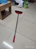 風(fēng)草集掃把家用室內清潔不沾頭發(fā)不彎腰長(cháng)柄軟毛笤帚不銹鋼掃帚耐用掃把 大號加強5年-囍紅色 曬單實(shí)拍圖