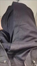 Jret闊腿褲女夏韓版ulzzang原宿風休閑褲子寬松學生高腰顯瘦七分裙褲 黑色 S 曬單實拍圖