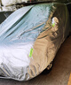 榮利汽車(chē)車(chē)衣車(chē)罩防曬防雨隔熱加厚遮陽(yáng)防塵四季通用專(zhuān)用車(chē)套全罩外罩 荷葉紋加厚款-專(zhuān)車(chē)定制 掌柜推薦 曬單實(shí)拍圖
