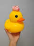 貝諾尼鴨子玩具小黃鴨小鴨子玩具小黃鴨超大黃鴨捏捏叫兒童戲水玩具小鴨 特大號鴨1個(gè) 曬單實(shí)拍圖
