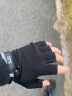 SolarStorm骑行手套夏季户外运动手套男女短半指骑车手套装备配件 黑色 实拍图