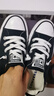 匡威（Converse）CONVERSE匡威官方 All Star芭蕾風一腳蹬懶人鞋帆布鞋537081C 黑色/537081C 37 曬單實拍圖