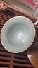 靈青坊青瓷純手工斗笠杯主人杯陶瓷開片品茗杯功夫茶杯鐵胎冰裂紋茶盞碗 粉青斗笠杯 曬單實(shí)拍圖