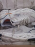 斯凱奇（Skechers）跑步鞋男女春夏新品緩震結構設計舒適耐磨運動(dòng)氣泡鞋 220546-WHT 白色 男款 41 曬單實(shí)拍圖