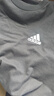 阿迪達斯（adidas）純棉T恤男 26夏新款運動(dòng)服跑步訓練健身半袖舒適透氣休閑圓領(lǐng)T恤 紳士黑/柔軟親膚/側邊三條紋 S 【165-170cm/110-120斤】 曬單實(shí)拍圖