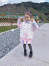 G.DUCKKIDS童裝女童羽絨服中長款兒童外套冬季白鴨絨女寶寶衣服加厚保暖冬裝 愛莎粉 100碼建議90-100cm3-4歲 曬單實拍圖