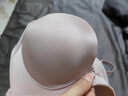安莉芳舒挺杯光面無痕小胸聚攏無鋼圈文胸收副乳內衣 款藕色LAV 75B  曬單實拍圖