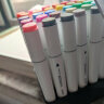 得力(deli)30色速干马克笔画画涂色套装水彩笔记号笔 绘画手绘涂鸦笔画笔  HM901-30 实拍图