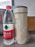 全陶瓷內(nèi)膽保溫杯非涂層大容量可裝中藥保溫水杯子便捷戶外隨行杯 米白色 曬單實拍圖