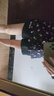 范斯蒂克（vansydical）假兩件運(yùn)動(dòng)短褲女防走光跑步馬拉松訓(xùn)練緊身健身夜光雙層瑜伽褲 FPP21039  白色 L (建議105-115斤) 曬單實(shí)拍圖