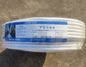 正泰（CHNT）電線三芯護(hù)套線軟線RVV銅芯國(guó)標(biāo)銅線 RVV白色 3芯*4平方(100米) 曬單實(shí)拍圖
