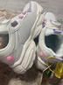 米菲童鞋女童運動(dòng)鞋2025新款春秋防滑輕便透氣百搭休閑白鞋兒童跑步鞋 白淺紫 /(革面-腳長(cháng)+1cm=鞋內長(cháng)) 29 鞋內長(cháng)18.6cm 曬單實(shí)拍圖