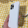 如麟適用蘋果16ProMax手機(jī)殼iPhone16新款純色波漾殼15Promax全包14簡約高級(jí)感磁吸液態(tài)硅膠防摔保護(hù)套 【波漾白】液態(tài)硅膠丨Magsafe磁吸丨四角防摔 iPhone 16ProMa 曬單實(shí)拍圖